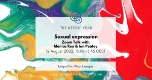 32 sexual expression zoom talk with Monica Reu and Ian Peatey the needs year empathic way europe