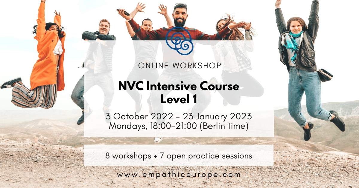 Events NVC Intensive Course Online 2022 2023 Empathic Way Europe